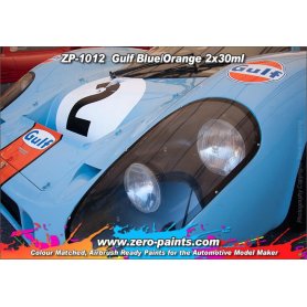 Zero Paints 1103 Gulf Blue Paint for 917s and GT40s / 60ml