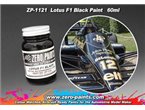 Zero Paints 1121 Lotus F1 JPS Black / 60ml