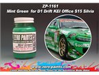 Zero Paints 1161 Green for KEI Office S15 Silvia / 60ml