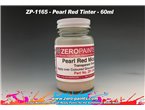 Zero Paints 1165 Pearl Red Mica Transparent Tinter / 60ml