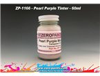 Zero Paints 1166 Pearl Purple Mica Transparent Tinter / 60ml