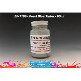 Zero Paints 1167 Pearl Blue Mica Transparent Tinter / 60ml