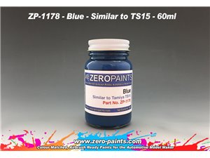 ZERO PAINTS 1178 - Farba Blue Similar to TS15 60ml