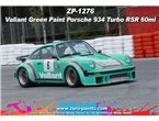 Zero Paints 1276 Valiant Green Paint Porsche 934 Turbo / 60ml