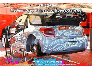 Zero Paints 1279 Medium Grey for Citroen DS3 WRC / 60ml