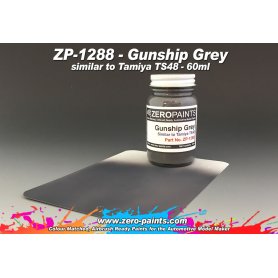 ZERO PAINTS 1288 Gunship Grey - Similar TS48 60ml