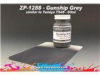 ZERO PAINTS 1288 Gunship Grey - Similar TS48 60ml