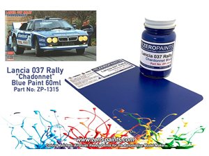 Zero Paints 1315 Lancia 037 Rally Chadonnet Blue / 60ml
