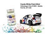 Zero Paints 1320 Candy White Volkswagen Polo R WRC Belkits / 60ml