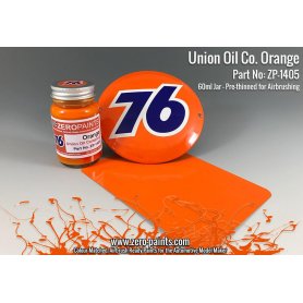 ZERO PAINTS 1405 - Union Oil Co 76 Orange 60ml 
