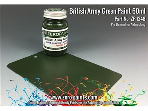 Zero Paints 1348 British Army Green Land Rovers / 60ml