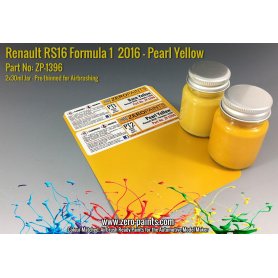 Zero Paints 1396 Renault RS16 Formula 1 2016 Pearl / 2x30ml