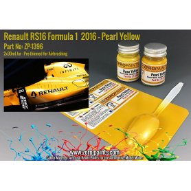 Zero Paints 1396 Renault RS16 Formula 1 2016 Pearl / 2x30ml