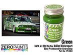 ZERO PAINTS 1464 - Green BMW M3 E30 Tic Tac Valier