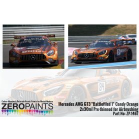 ZERO PAINTS 1467 Mercedes AMG GT3 Battlefiled 1