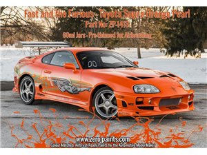 Zero Paints 1413 Fast Furious Toyota Supra Orange Pearl / 60ml