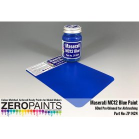 ZERO PAINTS 1424 - Maserati MC12 Blue Paint 60ml