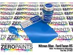 Zero Paints 1431 Nitrous Blue Ford Focus RS / 60ml