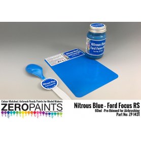 Zero Paints 1431 Nitrous Blue Ford Focus RS / 60ml