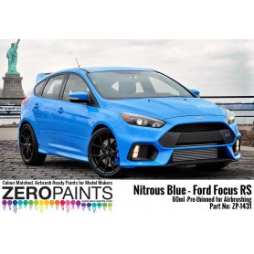 Zero Paints 1431 Nitrous Blue Ford Focus RS / 60ml