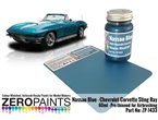 ZP1433 - Nassau Blue 1965 Chevrolet Corvette 60ml