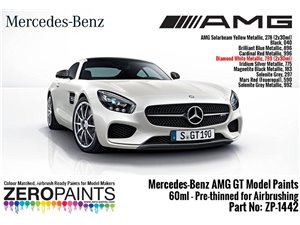 Zero Paints 1442 Mercedes-AMG GT Diamond White / 2x30ml