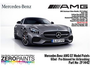 Zero Paints 1442 Mercedes-AMG GT Selenite Grey / 60ml