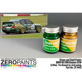 Zero Paints 1443 BMW M3 MM-Diebels DTM Green Gold / 2x30ml