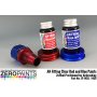 Zero Paints 1455 Hose Joints/Ends Clear Red and Blue / 2x15ml