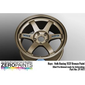 ZERO PAINTS 1471 Rays Volk Racing TE37 Bronze 30ml