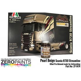 ZERO PAINTS 1474 - Pearl Beige Scania R730 60ml
