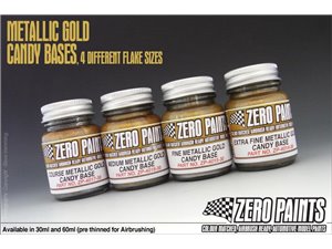 Zero Paints 4015 Fine Metallic GOLD Groundcoat Candy / 60ml