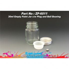Zero Paints 6011 Zestaw buteleczek i metalowych kulek / 6x30ml