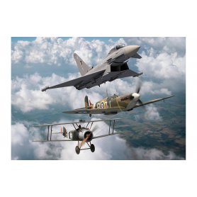 Airfix 1:72 RAF CENTENARY GIFT SET - w/paints - 3w1 