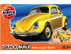 Airfix KLOCKI QUICKBUILD Volkswagen Beetle YELLOW / 36 elementów