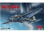 ICM 1:48 Heinkel He-111 H-6 - WWII GERMAN MEDIUM BOMBER