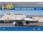 Kinetic 1:48 F-16E Block 60 Desert Falcon