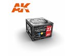 AK Real Colors RCS-023 Paints set COMPLEMENTARY CLEAR COLORS 