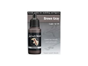 Scale Color Brown Gray 17ml