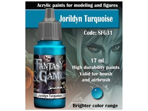 Scale 75 ScaleColor FANTASY AND GAMES SFG-31 Jorildyn Turquoise 17ml