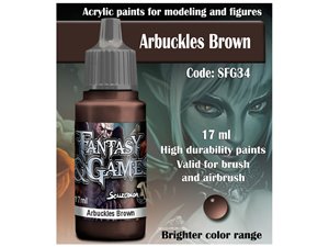 Scale 75 ScaleColor FANTASY AND GAMES SFG-34 Arbuckles Brown 17ml