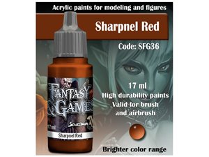 Scale 75 ScaleColor FANTASY AND GAMES SFG-36 Sharpnel Red 17ml