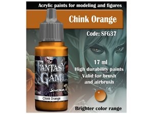 Scale 75 ScaleColor FANTASY AND GAMES SFG-37 Chink Orange 17ml