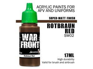Scale 75 ScaleColor WARFRONT SW-02 Color Rotbraun / 17ml