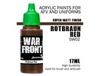 Scale 75 ScaleColor WARFRONT SW-02 Color Rotbraun / 17ml 