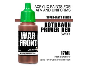 Scale 75 ScaleColor WARFRONT SW-03 Color Rotbraun Primer / 17ml