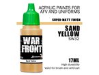 Scale 75 ScaleColor WARFRONT SW-32 Sand Yellow / 17ml 