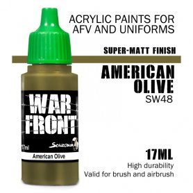 Scale 75 ScaleColor WARFRONT SW-48 American Olive / 17ml