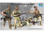 Trumpeter 1:35 US MARINE CORPS / IRAQ 2003 | 4 figurines | 