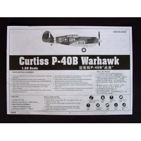 Trumpeter 1:32 Curtiss P-40B Warhawk / Tomahawk Mk.IIA